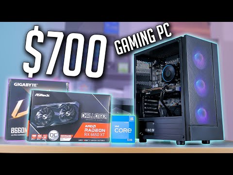 $700 Gaming PC Build Guide! (2023)