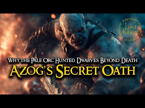 Azog’s Secret Oath – Why the Pale Orc Hunted Dwarves Beyond Death  |  LOTR Lore | Audio Story