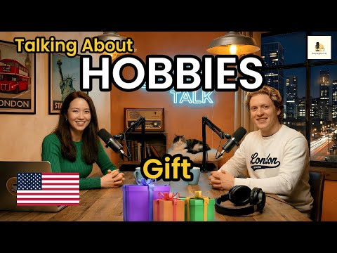 Hobbies Vocabulary & Speaking Practice (A1-B1) | Real English Conversation | Daily Life English