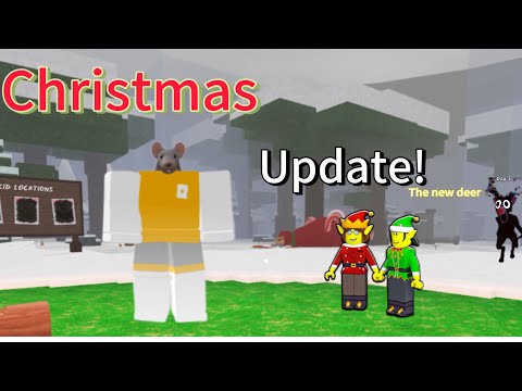 New Christmas UPDATE is INSANE in 99 nights in the forest!