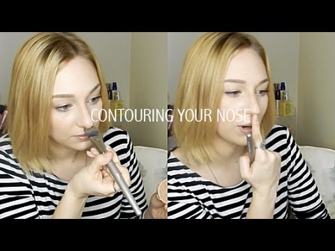 HOW TO CONTOUR NOSE: SLIMMER, SHORTER, LESS PROMINENT