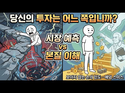 부자들이 시장을 예측하지 않는 이유: 240년 전 애덤 스미스가 알려준 '돈의 원리' 💰 #돈 #투자 #애덤스미스 #투자기법 #주식 #주식투자 #장투 #철학