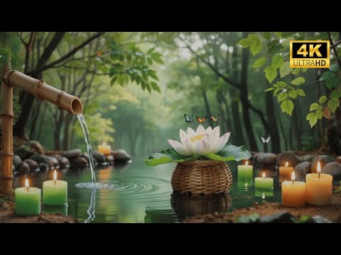 Spa Music & Peaceful Water Sounds | Relaxing Piano for Healing & Sleep 😴