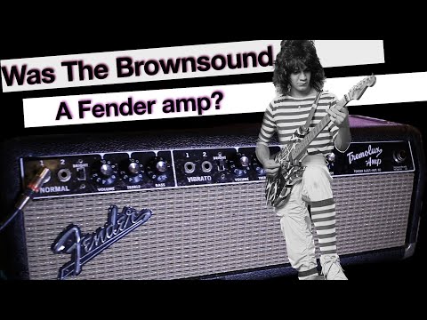 Was the Brownsound a Fender amp?