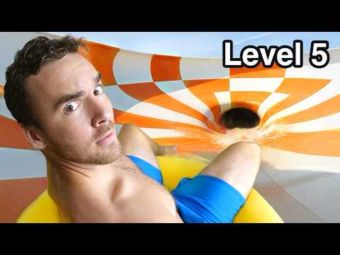 I Tried 5 Levels of Waterparks