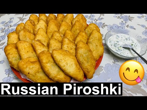 How to make best RUSSIAN PIROSHKI: Easy Homemade Piroshki Recipe | Russian Piroshki with potatoes