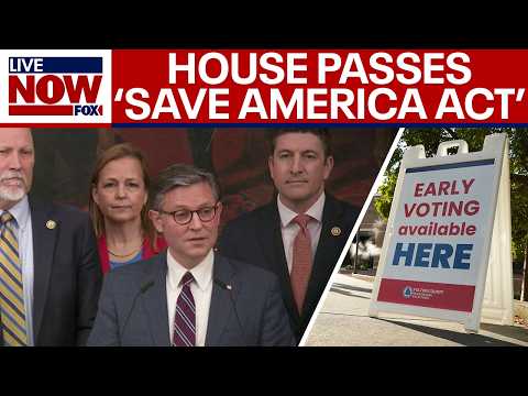 Johnson, GOP leadership speak after House passes Trump-backed voter ID bill