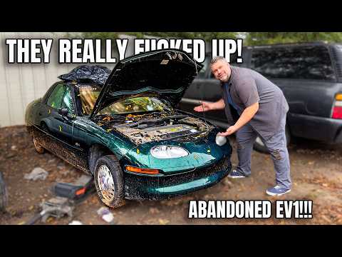 They Tried To Erase the EV1 From History. We Saved it From a Junkyard!