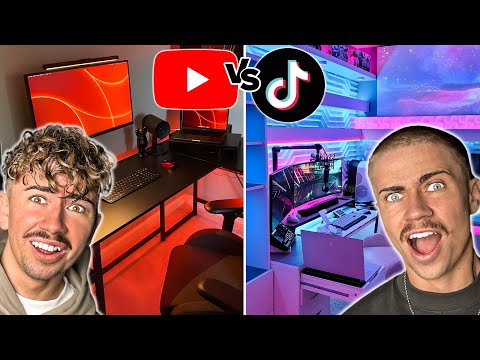 YouTuber Vs TikToker Setup