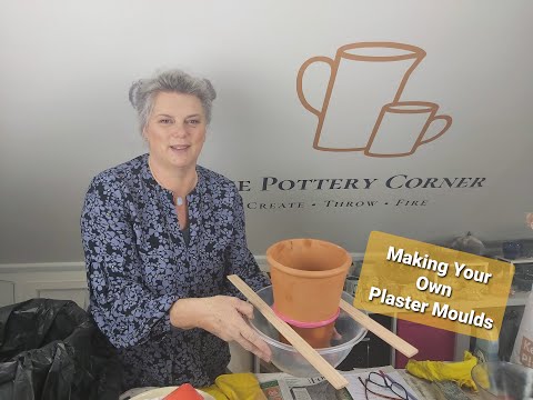 Pottery Top Tip: How to make plaster moulds for your pottery projects (Pottery Video/Tutorial)