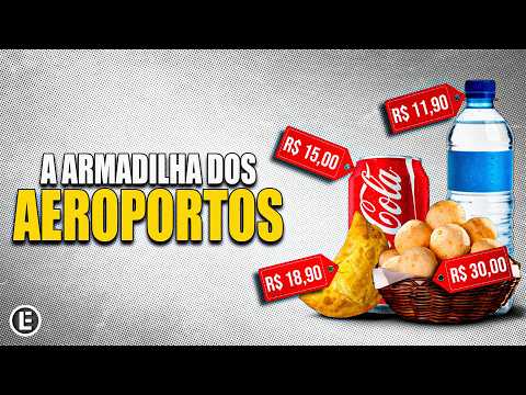 Por que em Aeroportos tudo é TÃO CARO?! 4K
