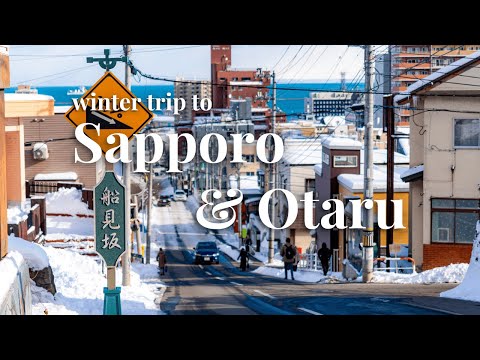 Trip to Hokkaido in Winter: Sapporo & Otaru | Japan Travel Vlog ❄️ | 3 day itinerary