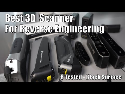 Best 3D Scanner for Reverse Engineering – 8 Tested for Accuracy & Workflow