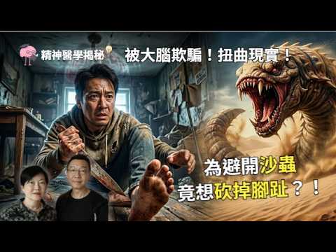 精神醫學揭秘 - 一個真實嘅斬腳趾避沙蟲故事 #思覺失調#精神健康#心理健康#幻覺#妄想#現實扭