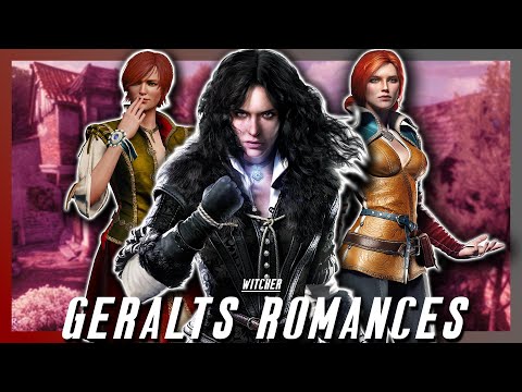 The Frivolous Love Life Of The Witcher Geralt | Witcher Book & Game Lore