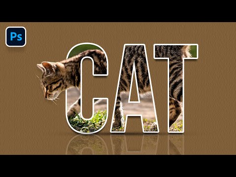 How to Create Text Masking Effect in Photoshop | GFX Tutorials