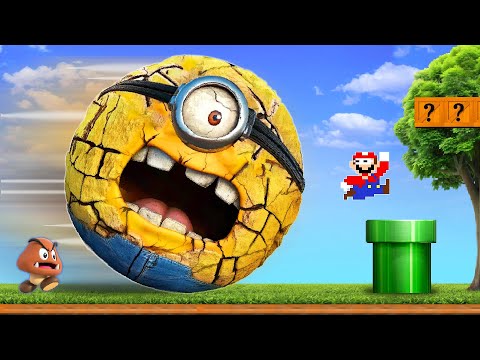 When Mario Wonder but Everything Mario Touches Turns To REALISTIC? | ADN MARIO GAME