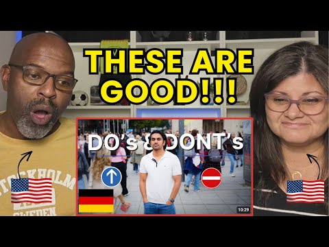 Americans React to 8 Unspoken Rules in Germany You MUST Know To Fit In!