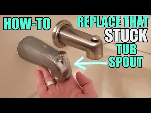 Trick to Remove That Stuck Tub Spout