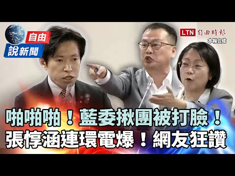 Liberty Times News: KMT legislators' group gets slapped in the face! Chang Tun-han's "serial elec...