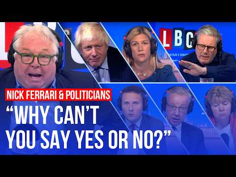 All the times politicians couldn't answer Nick Ferrari's questions in 2024 | LBC