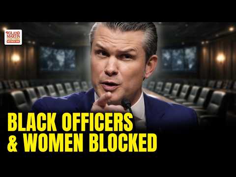 Hegseth Strikes Black Officers and Women From Promotion List
