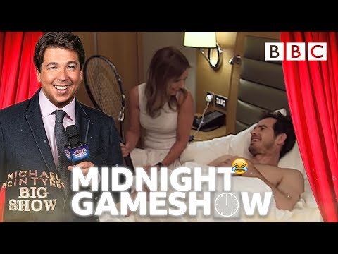 PRANKED! Andy Murray WOKEN UP by 'Spice Girl' Geri | Michael McIntyre's Midnight Gameshow - BBC