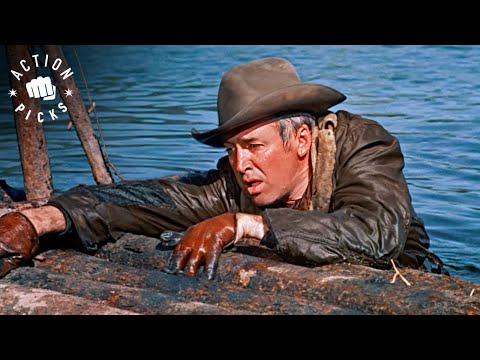 Gannon's Men Ambush Jeff and Ben | The Far Country