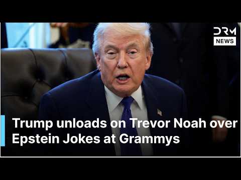 “He Did a Terrible Job”: Trump Explodes at Trevor Noah Over Epstein Joke at Grammys | AC1G
