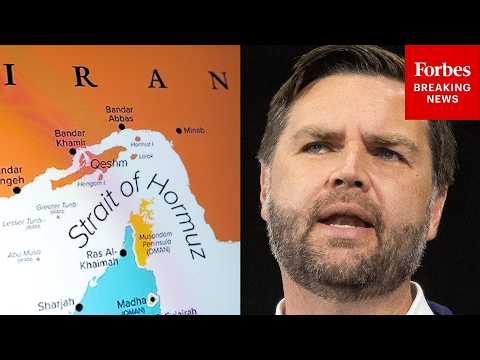 BREAKING: JD Vance Speaks With Press After Iran Says US Violated Ceasefire—Closes Strait Of Hormuz