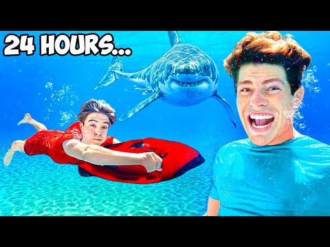 SURVIVING In ONE COLOR For 24 Hours!