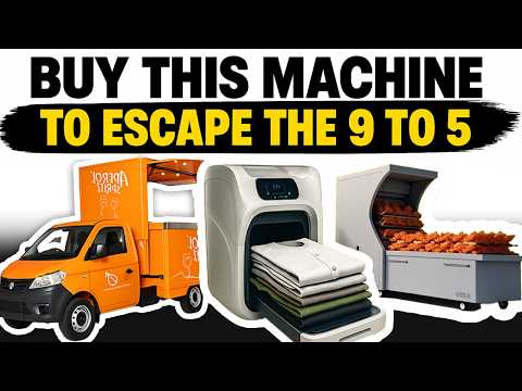 7 Machines That Help Broke People Make Real Money in 2025 (No Staff, No Experience)