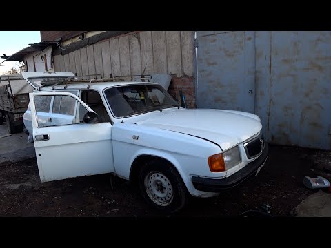 ВОЛГА УНИВЕРСАЛ. Уже пашет. Первое ТО за 22 года похоже:)