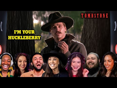 "I’m Your Huckleberry" Iconic – Tombstone (1993) | First Time Watching Reaction Compilation