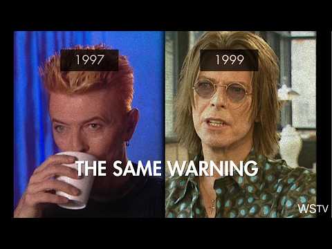 David Bowie warned us twice about the internet (1997–1999)
