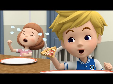Mâchez Votre Nourriture !│Classe de Sécurité POLI│Dessin Animé pour Bébé│Robocar POLI télé