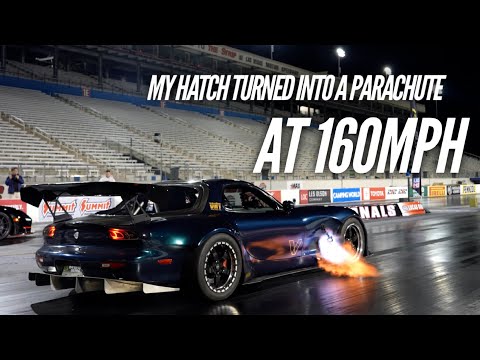 MY FIRST 9 SEC PASS. AWD 4 Rotor RX-7 went so hard we had to keep it a secret
