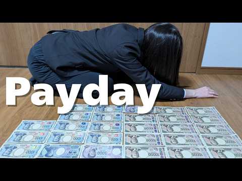 Low-Salary Payday in Japan 🇯🇵 | A 24-Year-Old Woman’s Quiet Life | Yakitori & Beer