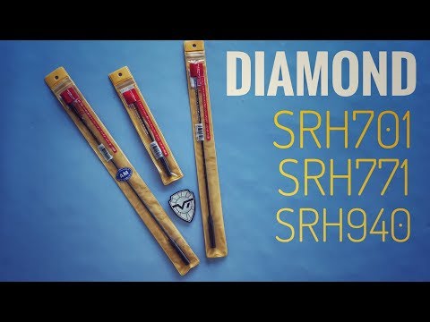 Diamond SRH Series Dual-Band Antennas: Design and SWR Charts