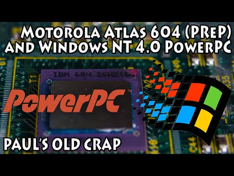 Motorola Atlas 604 (PReP) and Windows NT 4.0 PowerPC - Paul's Old Crap #8