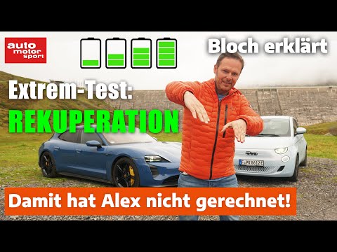 Großer Test in den Bergen: Das bringt Rekuperation wirklich! - Bloch erklärt #196 | auto motor sport