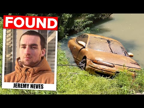 SOLVED 3-Month Missing Person Case (Jeremy Neves): Car Found 6ft Deep in Creek!