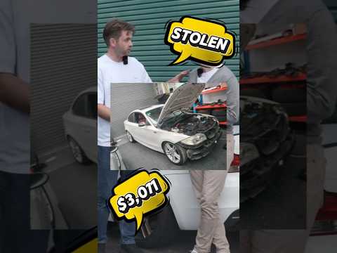 We bought a stolen #bmw for $3,011 then entered a high-speed event