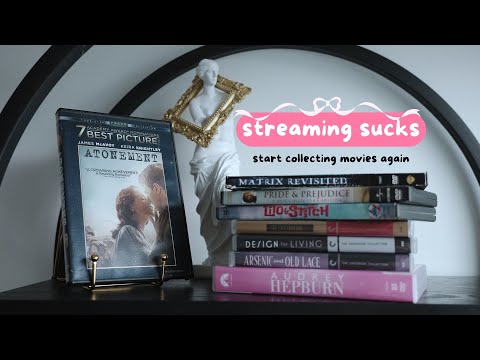 why we should bring back physical media 🎥📀📼