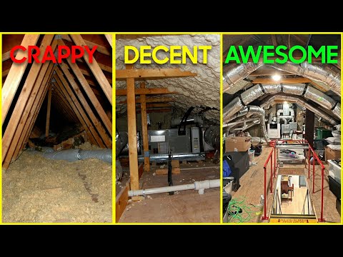 CRAPPY ATTICS are Standard in America! Here’s how to BUILD - DECENT or AWESOME