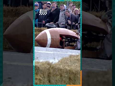 NFL Teams Scouting This Soapbox After That Brutal Touchdownππ or not π #redbullsoapboxrace