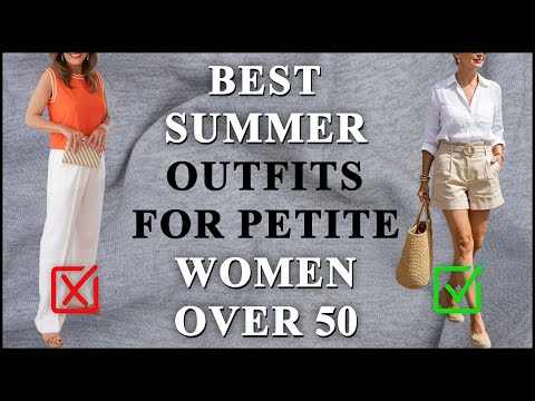 25 Best Summer Outfits for Petite Women Over 50 | Stylish, Comfortable, and Flattering