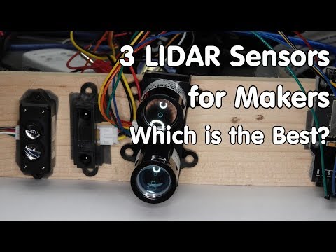#203 Best LIDAR Sensors for Makers (Comparison and Test)