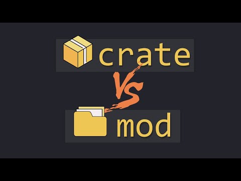 Крейты и модули в Rust