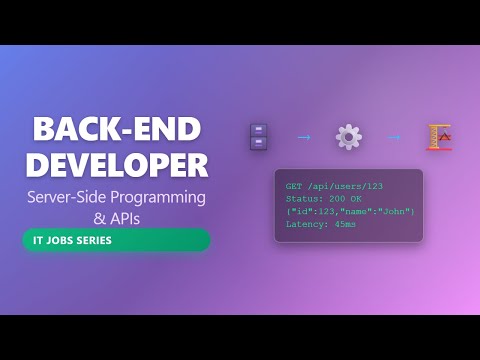 Back-End Developer: Servers, APIs & Databases Explained